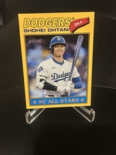 2026 Topps Heritage Shohei Ohtani Dark Yellow Border #290 Los Angeles Dodgers