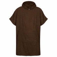 A2Z 4 Kids Bathrobe 100 Cotton Chocolate Hooded Dressing Gown Unisex 2-13 Years