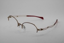 CHARMANT LINE ART ZXL 2167 BU GOLD BURGUNDY AUTHENTIC EYEGLASSES 50-17