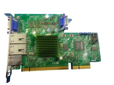 Supermicro AOM-X10QBi-A Dual 10GBE Base Add-On Module Server Expansion VGA Card