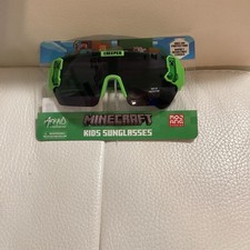 Minecraft Creeper Kids Sunglasses Arkaid Sun-Staches 100 UV Protection NEW