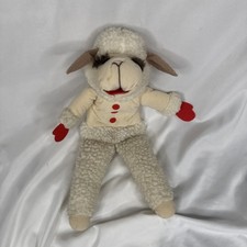 Vintage Lamb Chop Puppet 1993 Shari Lewis Enterprises 16" 60's TV Plush EUC