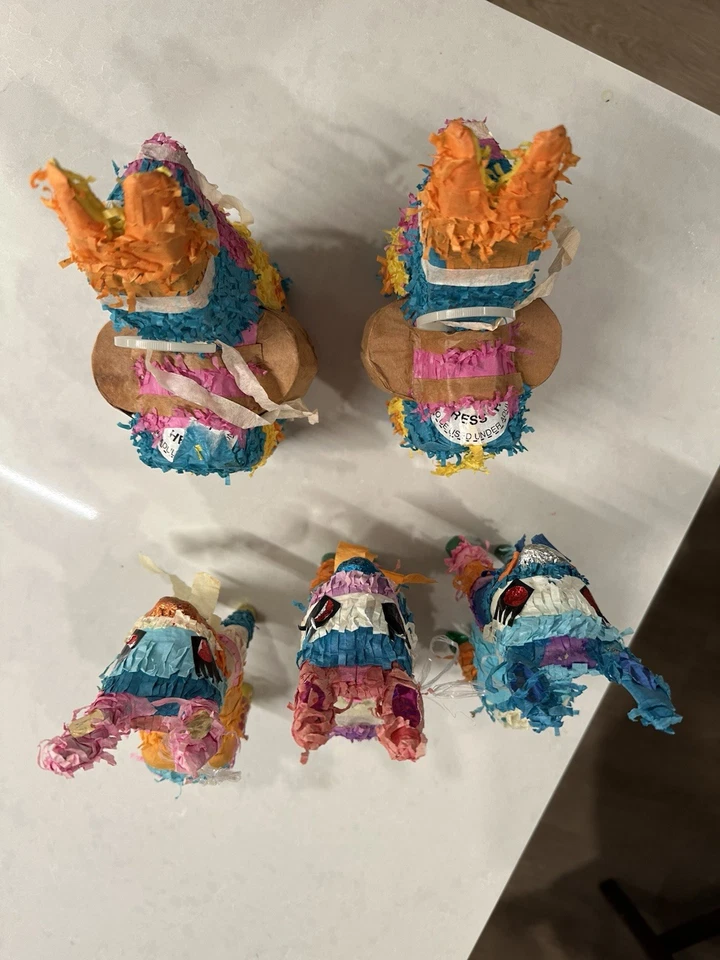 5Pcs Cinco De Mayo Mini Pinatas Donkey Unicorn Camel for Fiesta Supplies Decor - Image 4 of 4