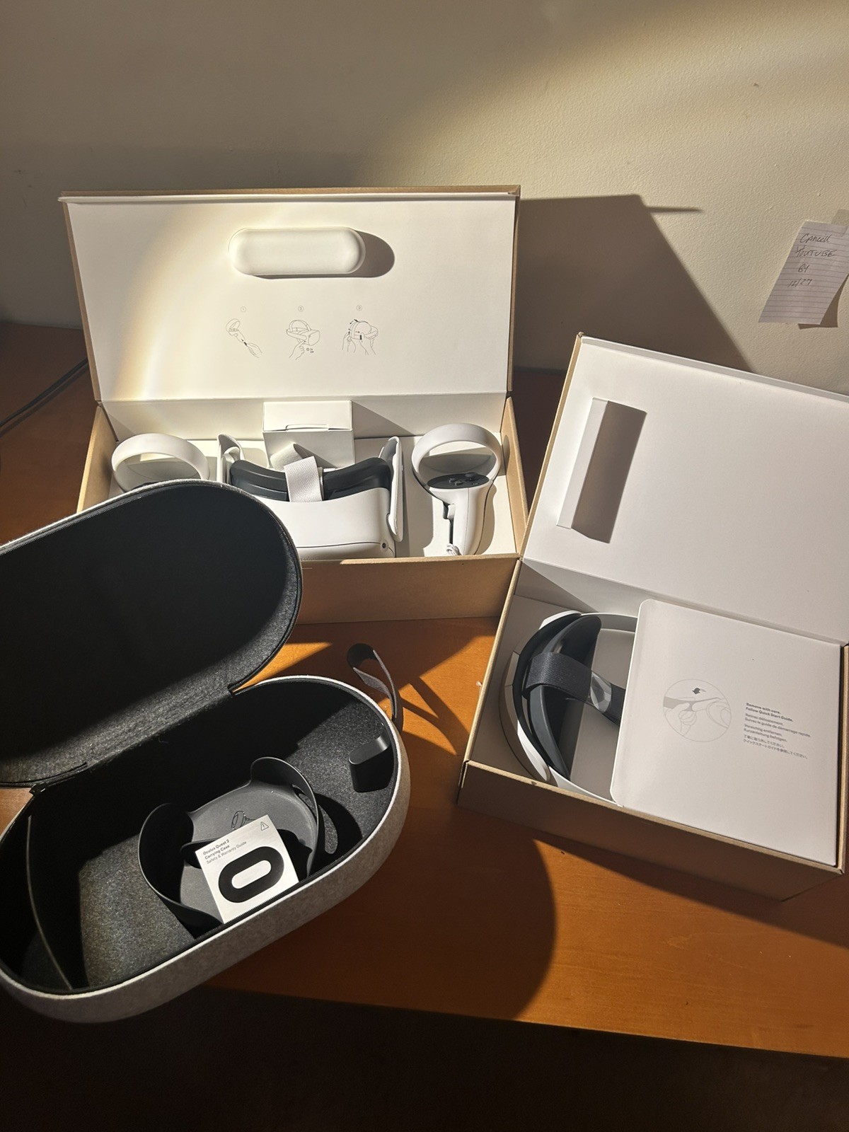 Meta Quest 2 Advanced All in One Virtual Reality Headset 256GB Controllers Case