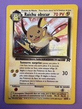Carte Pokémon Raichu Obscur 83/82 Holo Edition 2 Team Rocket Wizards FR 2