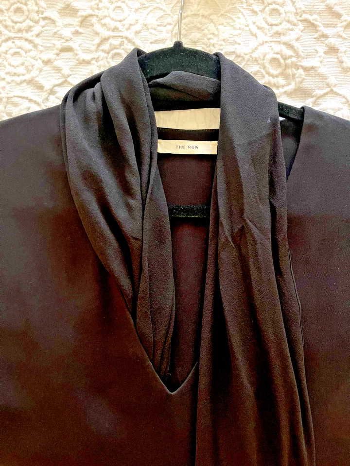 Vestido The Row Flynn negro talla S Foto 4 de 4