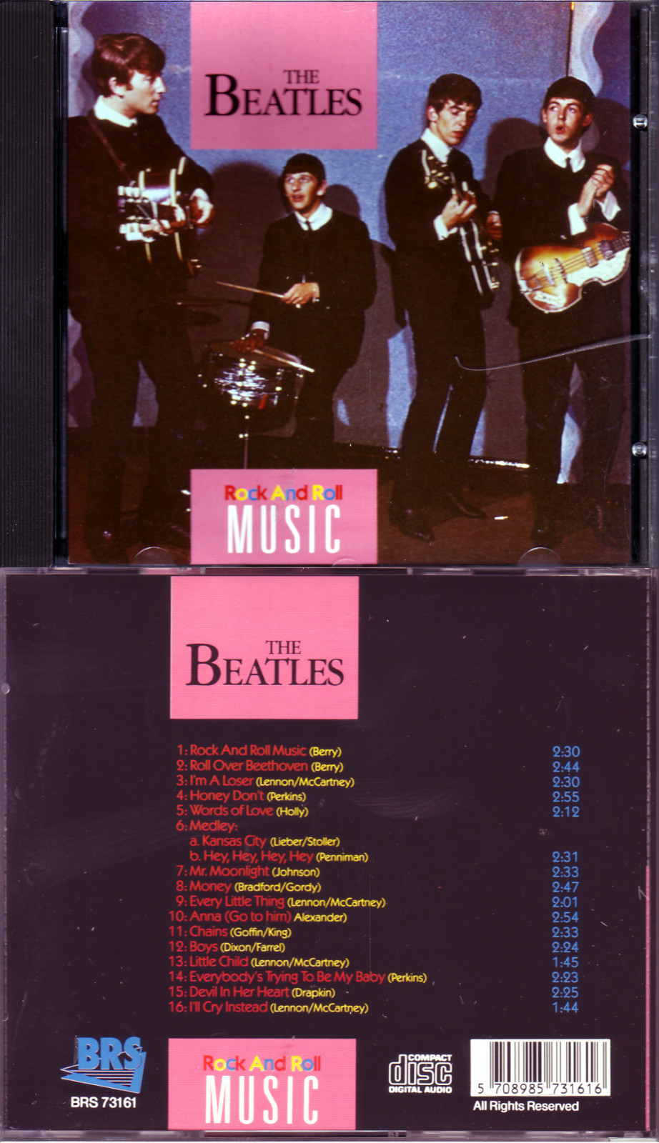 THE BEATLES : ROCK AND ROLL MUSIC / CD (BRS 73161)