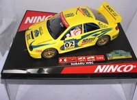 "Ninco 50257 Slot Car Subaru Impreza Wrc \"Katalonien Costa Brava 2002\" Lted.Ed"