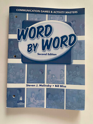 Word by Word Communication Games & Activity Masters, Paperback by Moli VERY GOOD