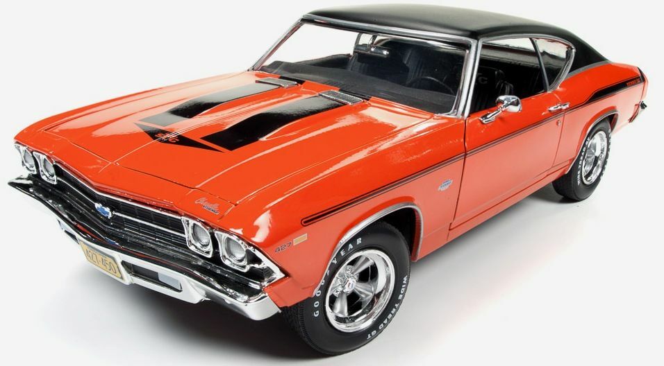 1969 YENKO Chevelle Orange 1:18 7466 | eBay