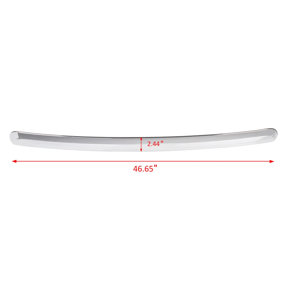 For GM1235109 Hood Molding Trim Chrome Fit For 07-2013 GMC Sierra 1500 2500 3500 Foto 4 de 4
