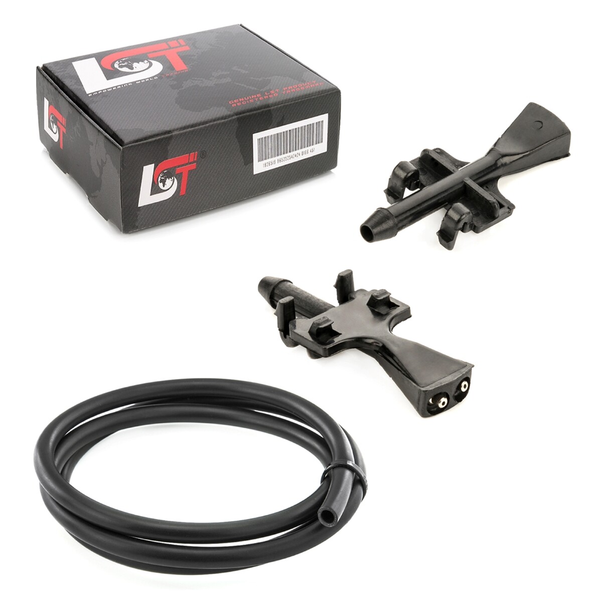2x Windshield Washer Nozzle Spray Nozzle Hose Front for OPEL MERIVA A VAUXHALL