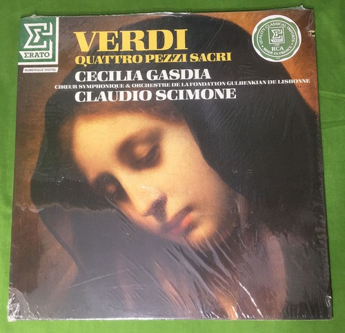 Erato NUM 75249 Verdi Gasdia Scimone Quattro Pezzi Sacri FRANCE CLASSICAL LP - Picture 1 of 2