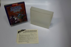 Street Fighter 2010 - NES - 1989 - Game Manual Box Case - Cleaned & Tested Used