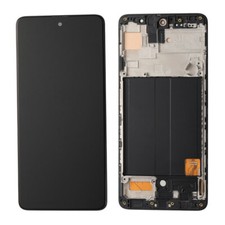 For Samsung A51 4G A515U SM-A515F/DS LCD Display Touch Screen Digitizer Frame