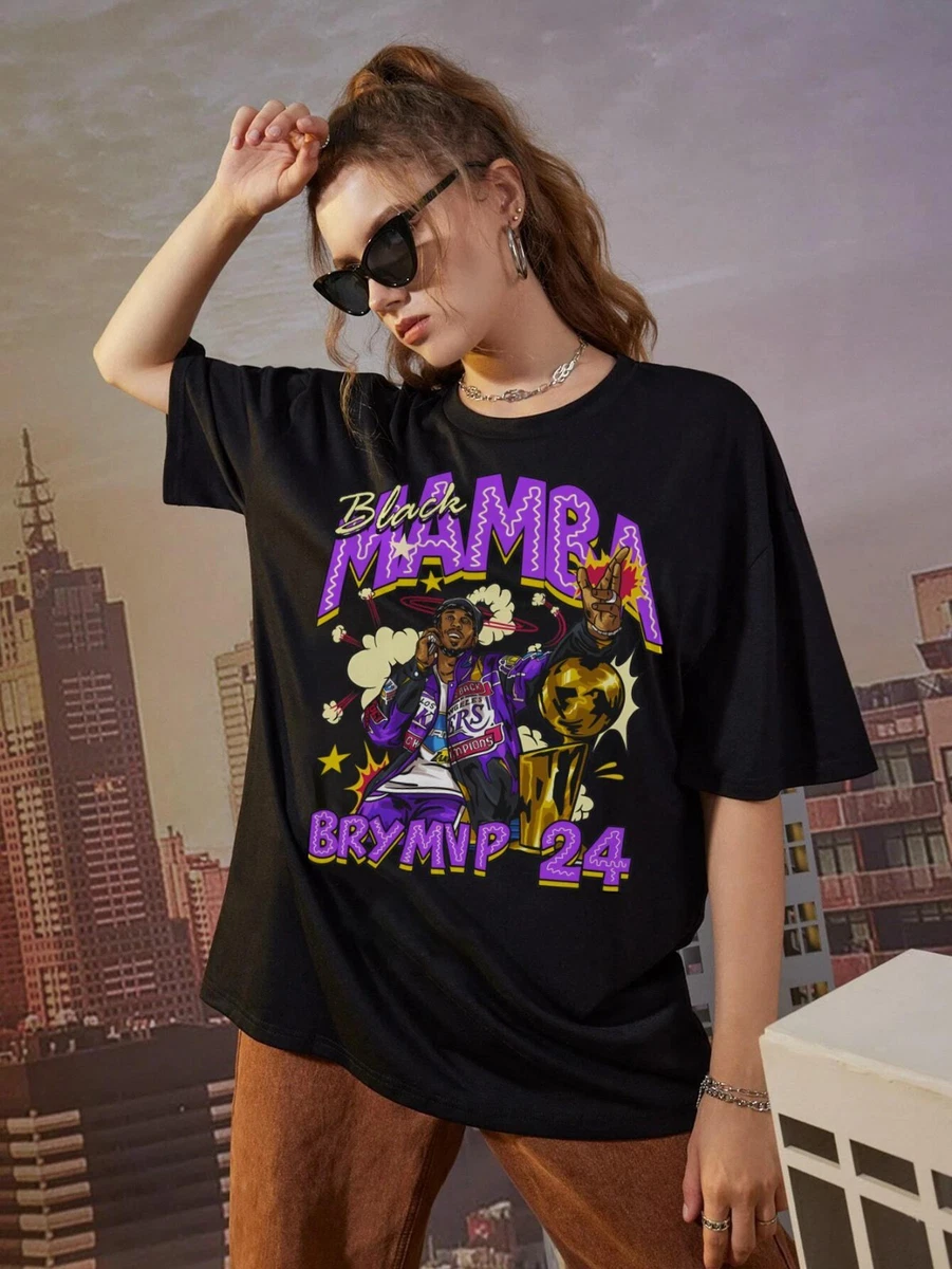 Kobe Bryant Black Mamba Logo T-Shirt For Men's And Women's