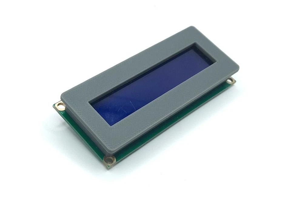 Einbaurahmen bezel für arduino LCD 2x16 16x2 1602 Extra Small Yverinc Labs - Bild 3 von 4