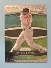2020 Panini Prizm Rafael Devers Brilliance Insert #B-8 Boston Red Sox 