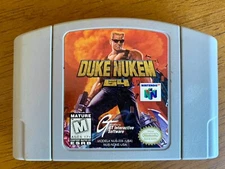 Duke Nukem 64 Nintendo 64 Authentic Video Game Pak Made in Japan