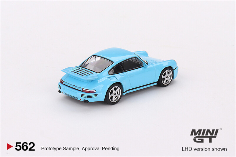 MINI GT 1:64 RUF CTR Anniversary Bayrisch Himmelblau LHD Diecast