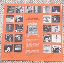 Company LP Sleeve ONLY: Kapp Records 1971 version - Excellent Condition
