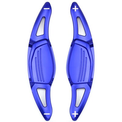 Schaltwippen Shift Paddles passt zu Audi DSG RS Q8 (4M) TT RS (FV) R8 (4S) Blau