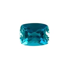 London Blue Topaz 8x6mm NATURAL Cushion Cut Loose Calibrated Gemstone Supply