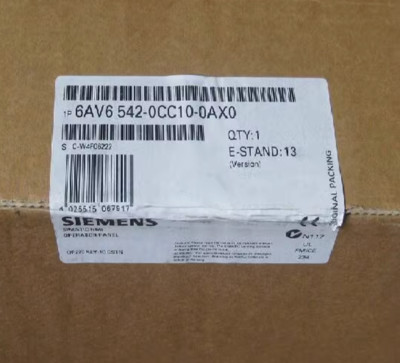 NEW SIEMENS 6AV6542-0CC10-0AX0 TOUCH PANEL 6AV6 542-0CC10-0AX0