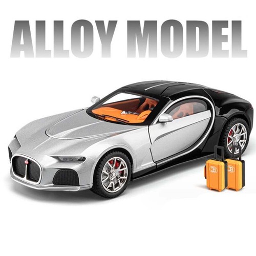 1:24 Bugatti Atlantic Alloy Sports Car Model Diecasts Metal Toy Race Kids Gift - Picture 28 of 29
