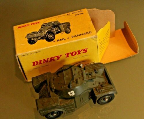 DINKY TOYS 80A E.B.R Panhard Militaire d'origine Made in France Meccano