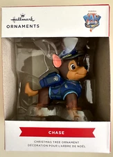 NIB Hallmark Nickelodeon Paw Patrol The Movie Chase Christmas Tree Ornament