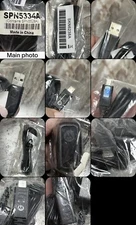 2 New Motorola Cables: Charger wall to Micro USB & Data charge Micro USB To USB.