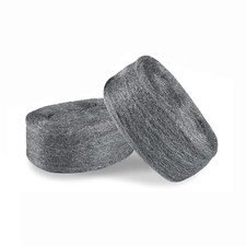 Steel Wool 0000 10Oz 20Ft - 0000 Steel Wool for Glass Fine Steel Wool Pads for