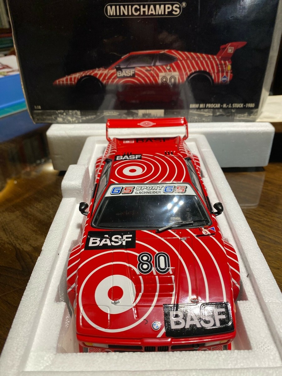 BMW M1 procar Kreistelefonbuch ミニチャンプス 1:18 MINICHAMPS BMW M1 PROCAR 1980 H.J.STUCK | eBay