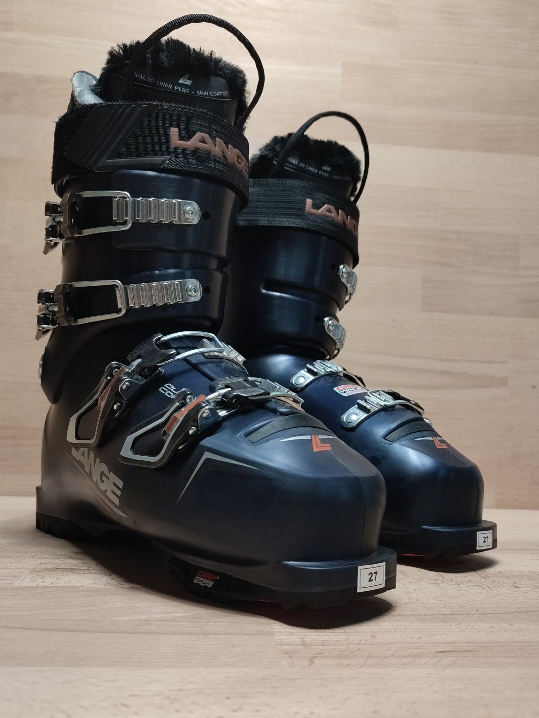 Botas de esquí largas RX 90 W LV GW Shadow Blue para mujer 27,5 nuevas Dual Core