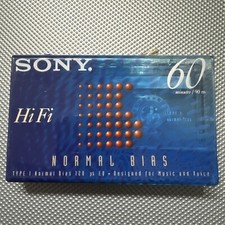 Sony 60 Type 1 Hi Fi Cassette Tape - New