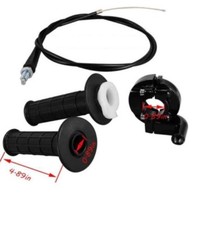 BAJA RACER DOODLEBUG BLITZ 97CC DB30 MINI BIKE HAND GRIPS THROTTLE CLAMP CABLE