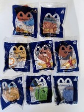 Disney 50th Anniversary McDonalds Toys Lot of 8 NEW 21, 22,23,24,33,34