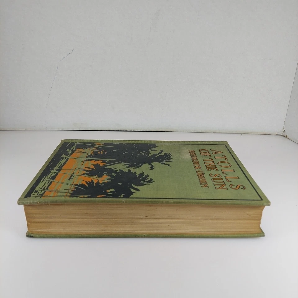 Atolls Of The Sun Frederick O'Brien 1922 1st Ed Illustrated HC The Century Co. - Image 4 of 4
