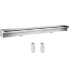 VEVOR Lame d'Eau Rectangulaire pour Piscine en Acier Inox 150 cm Fontaine Étang