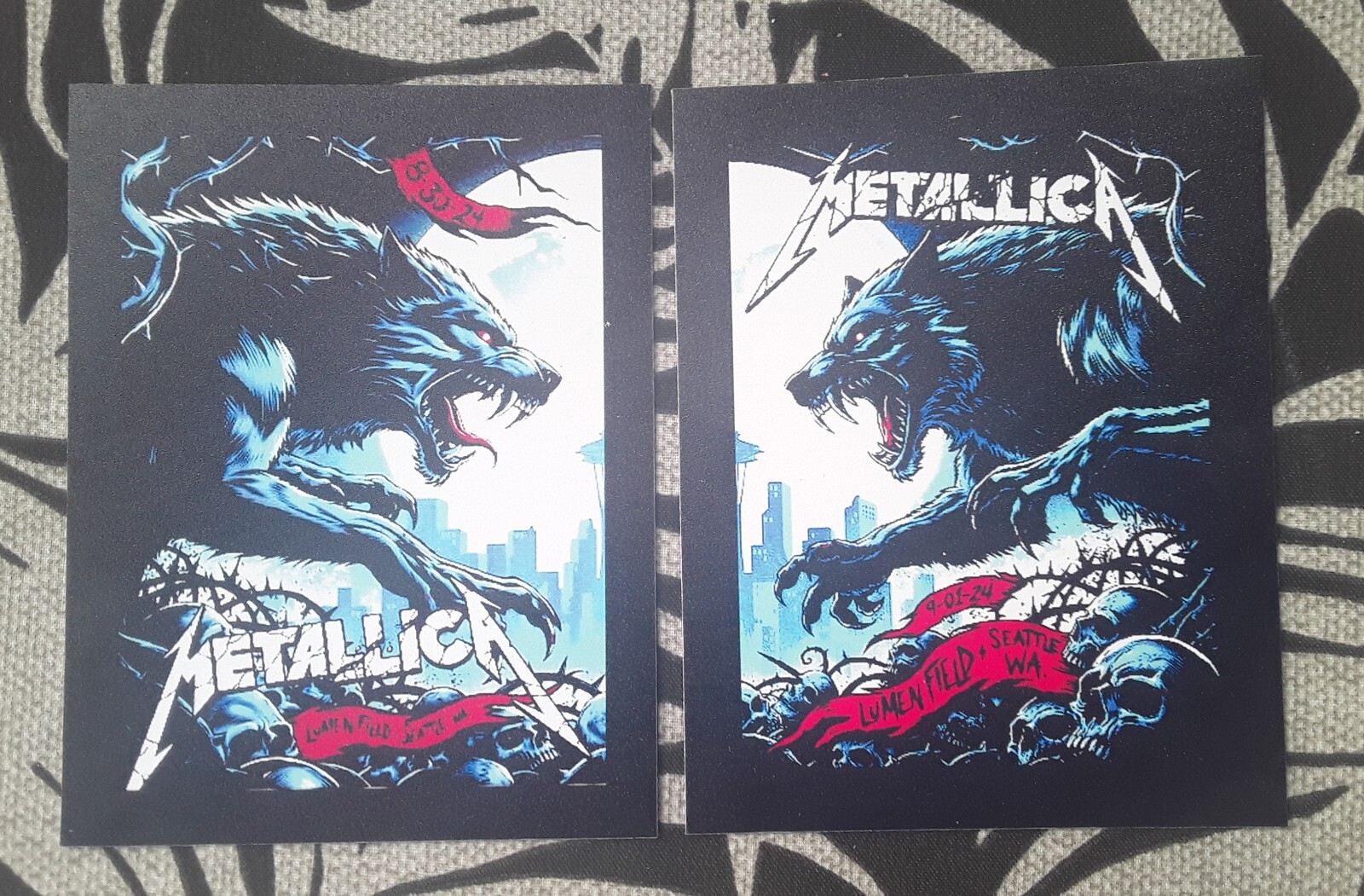 METALLICA Aug 30th & Sept 1st 2024 EVENT M72 TOUR SEATTLE Lumen