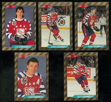 1992-93 BOWMAN + FOIL NHL HOCKEY CARD 1 TO 220 SEE LIST