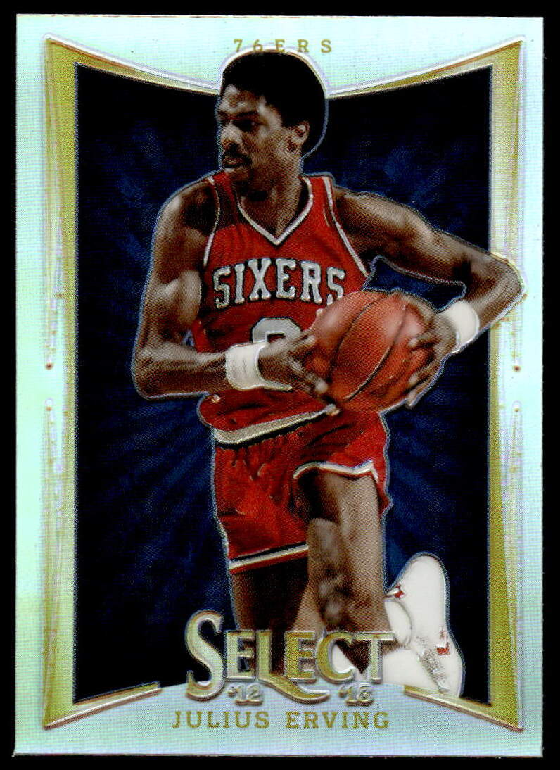 2012-13 Panini Select #128 Julius Erving BASKETBALL Philadelphia 76ers