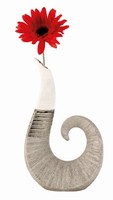 Exklusive Hochwertige Vase HöHe 30 Cm Dekovase In Silber Blumenvase