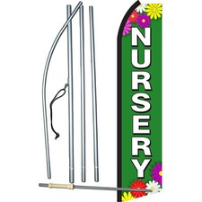 Nursery Complete Swooper Flag Bundle