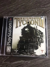 RAILROAD TYCOON  2 Sony PlayStation Brand New Sealed Black Label