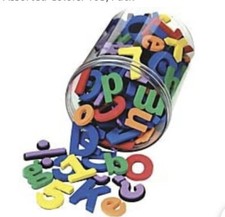 Pacon Corporation Wonderfoam Magnetic Letters 130 Pcs
