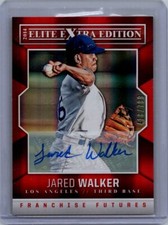 2014 Panini Elite Extra Edition #35 Jared Walker Franchise Futures Sign #/799