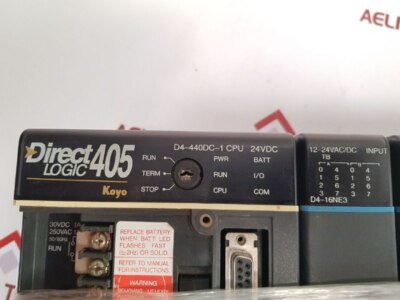 Automation direct d4-440dc-1, d4-16ne3, d4-16tr, f4-04da, h4-ecom-f, d4-fill