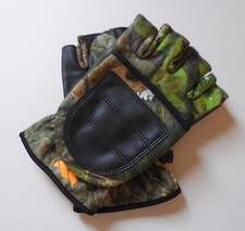 Walls Hunt Printed Thermal Gloves Mitt Men Mossy Oak/Orange Large